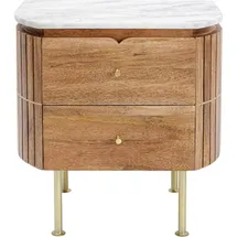 Kare Kommode 55 x 51 x 36 cm Braun