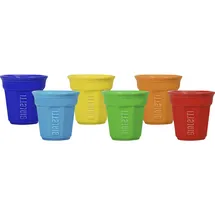 Bialetti Espressotasse 0,09 l Multicolor 6 St.