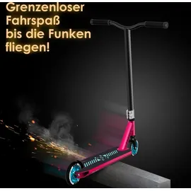 Kesser KESSER® Stuntscooter X-Limit-Pro pink/turqouise