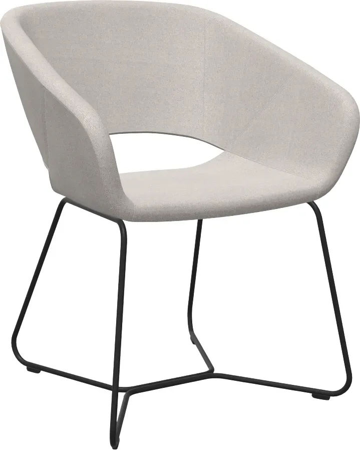 Züco Averio XS AV 0725 Loungesessel mit Kufengestell straff gepolstert frei konfigurierbar