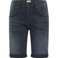 Mustang Chicago Shorts aus Stretch Denim in dunklem Used-W38