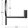 Keuco Kosmetikspiegel Plan d= 193mm, unbeleuchtet, schwarz
