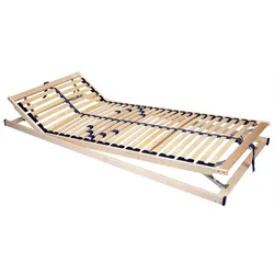 Lattenrost HEMAFA "OLYMP KF", braun, B:90cm H:6cm L:200cm, Lattenroste