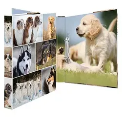 HERMA Animals Hunde Ringbuch 2-Ringe Motiv 3,5 cm DIN A4