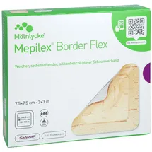 docpharm gmbh Mepilex Border Flex Schaumverb.haft.7,5x7,5 cm