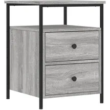 vidaXL Nachtschrank 2 Stk. 44 x 45 x 60 cm Grau