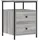vidaXL Nachtschrank 2 Stk. 44 x 45 x 60 cm Grau
