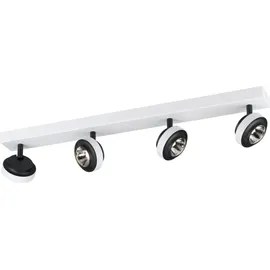 Böhmer Leuchten Wandleuchte + Deckenleuchte Struktur Weiß/Anthrazit (44455)
