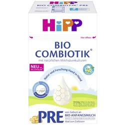 Hipp Bio Combiotik Pre von Geburt an 600G