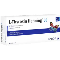 L-thyroxin 50 Henning Tabletten 50 St