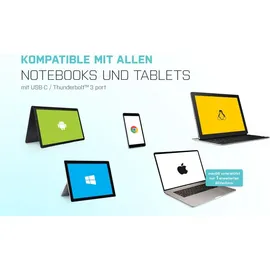 iTEC i-tec USB-C Metal Ergonomic 4K 3x Display Docking Station + Power Delivery 85 W