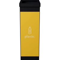 PAPERFLOW Mülltrenner 60,0 l schwarz, gelb