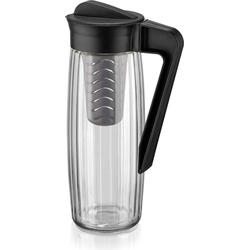 Michelino Wasserkaraffe 1,6 Liter, Karaffe + Krug, Transparent