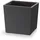 Prosperplast Urbi Square 29,5 x 29,5 x 29 cm Schwarz