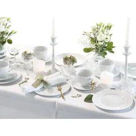 CreaTable Barcelona Kaffeeservice 18-tlg. weiß