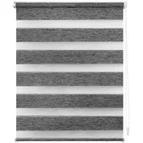 Lichtblick Duo Rollo Klemmfix 70 x 150 cm meliert go green/dunkelgrau