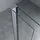 doporro Duschwand 50x200cm Walk-in mit 30cm Nebenteil, 8mm Duschabtrennung Bremen mit rechteckigem Stabilisator, aus Echtglas Esg-sicherheitsglas - Silber