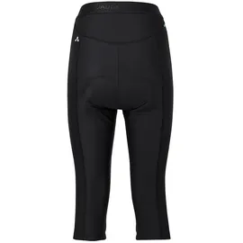 Vaude Damen Posta 3/4 Radhose kurz (Größe XL, schwarz)