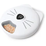 Catit PIXI Smart Futterautomat mit 6 Mahlzeiten, weiß, Kühleinsatz, WLAN (43754)