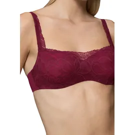 Triumph Body Make-Up Illusion Lace Balconette Weinrot D 75 Damen