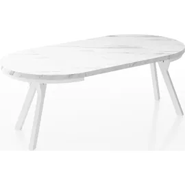WFL GROUP Designer Ø 100 cm weiß