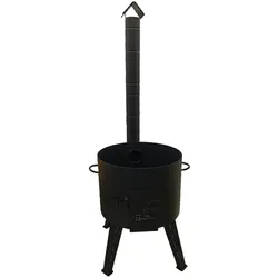 Utschak fü Kasan 10 L Stahl Ø 36cm Feuerofen mit Schornstein
