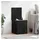 vidaXL Aufbewahrungsbox 40 x 42 x 46 cm 1-tlg. schwarz