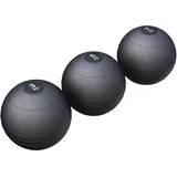 Gorilla Sports Slam Ball Medizinball 15 kg schwarz