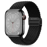 TECH-PROTECT Armband Tech-Protect Nylonmag für Apple Watch 4/5/6/7/8/9/SE/Ultra 1/2 42/44/45/49 mm) schwarz