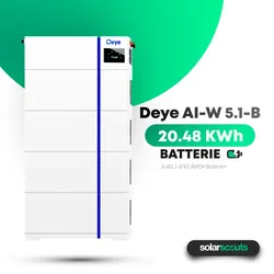 Deye AI-W5.1-B 20,48 kWh Batteriespeicher LV LiFePO4