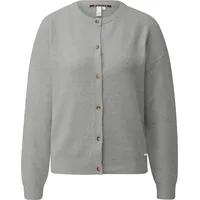 QS Melierte Strickjacke grau XS