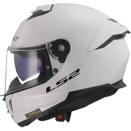 LS2 FF808 Stream II Solid, Integralhelm - Weiß - XS