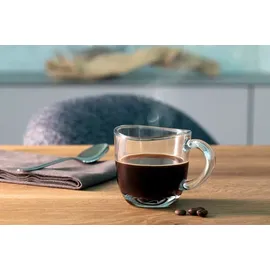 LEONARDO 6er Set Leonardo Espressotasse Napoli 80 ml Glas Transparent Klar