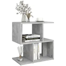 vidaXL Nachtschrank 2 Stk. 50 x 30 x 51,5 cm Betongrau