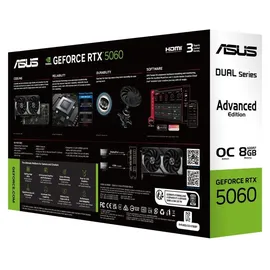 Asus Dual GeForce RTX 5060 OC Advanced Gaming 8 GB GDDR7