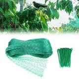 VogelnetzeVogelschutznetz Engmaschig,Teichnetz Laubnetz Grün,Engmaschiges Vogelschutznetz für Kirschbaum,Gartennetz,Gartennetz für Pflanzen,Pool Netz für Garten