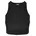 Cropped Shiny Rib Top XL
