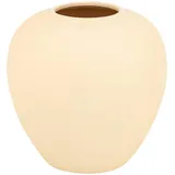 ATMOSPHERA CREATEUR D'INTERIEUR Atmosphera - Kugelvase rily Keramik beige h22cm