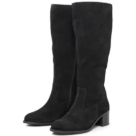 sheego Weitschaftstiefel Damen Schwarz 41