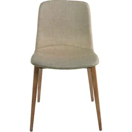 ac angel cerda Angel Cerdá Stuhl aus beigem Stoff 4049C