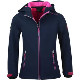 TROLLKIDS Trollfjord Softshelljacke Navy/Magenta 104