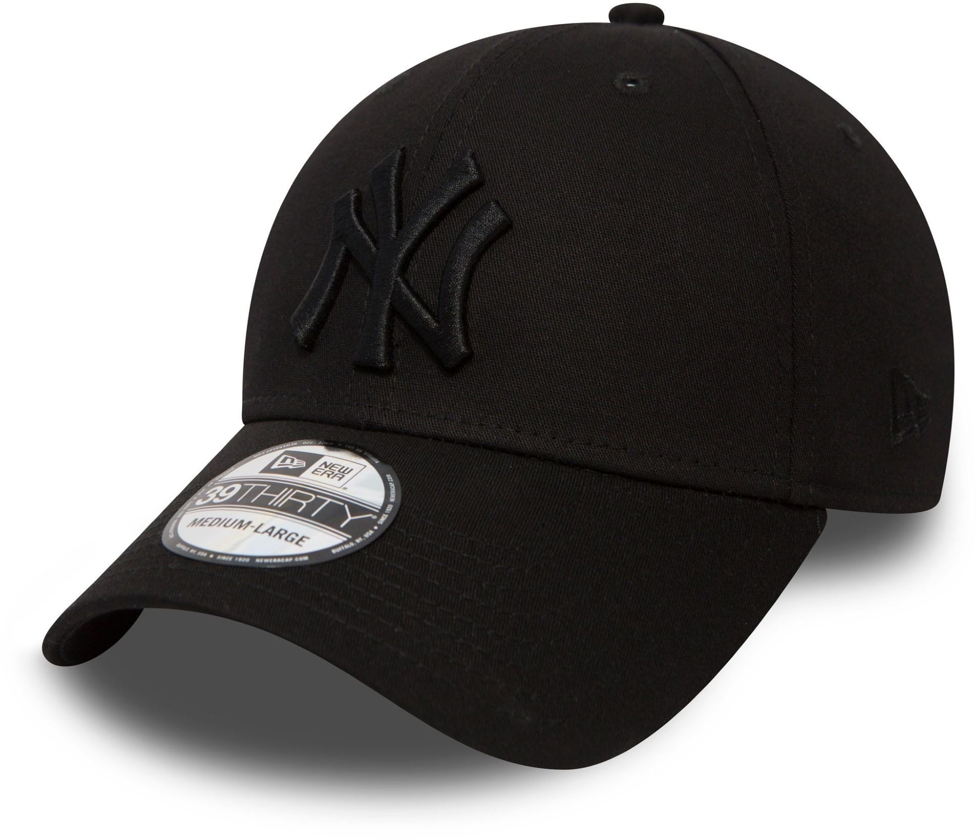 New Era New York Yankees Black MLB Classic 39Thirty Stretch Cap - S-M (6 3/8-7 1/4)