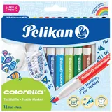 Pelikan Textilmarker Colorella, 12er Set
