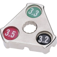Point S Point Werkzeug Speichenspanner Komfort, mehrfarbig, 3,2 / 3,3 / 3,5 mm, 29263801