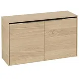 Villeroy & Boch Subway 3.0 Sideboard C60001VJ 80,5x42,3x25,6cm, Griff Volcano black, nordic oak