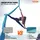 Vevor Aerial Yoga Hängematte Blau 5 x 2,8 m