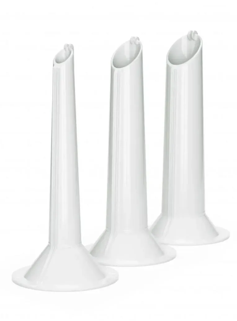 3 Wurstfüllaufsätze für den Fleischwolf