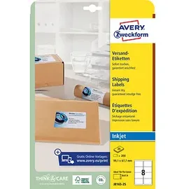 Avery Zweckform Versandetiketten J8165-25 weiß 99,1 x 67,7 mm