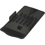 WERA Textile Box Kraftform Kompakt 100, leer, schwarz, 140 x 88 x 47 mm