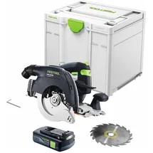 Festool HKC 55 EB-Basic Akku-Handkreissäge 18 V 160 mm + 1x Akku 3,0 Ah + Systainer - ohne Ladegerät